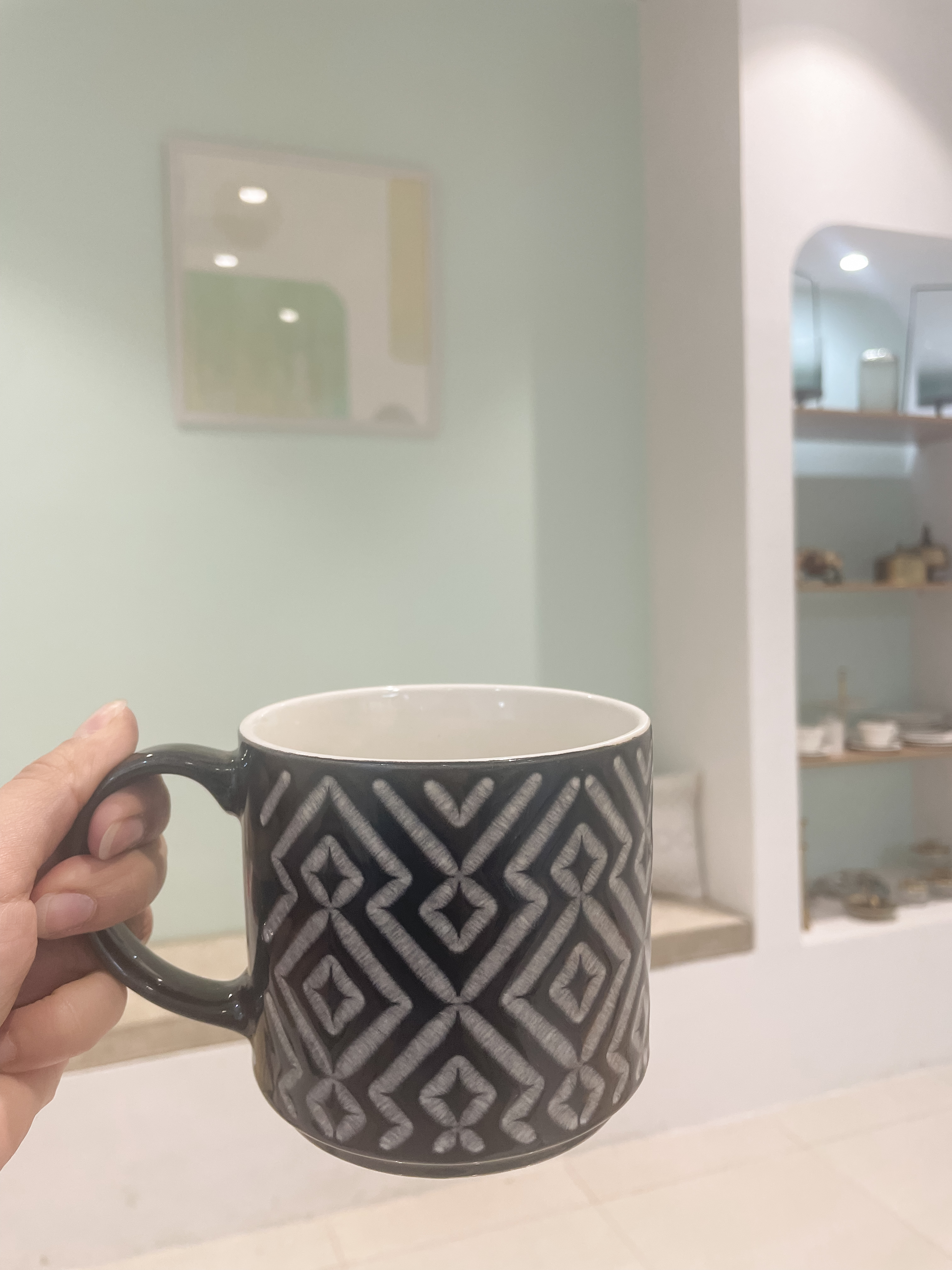 ماگ/ لیوان وارداتی مشکی