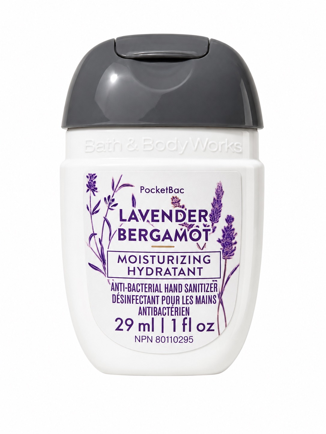 ژل مرطوب، ضدعفونی و  خوشبوکننده دست Bath & Body Works مدل Lavender Bergamot