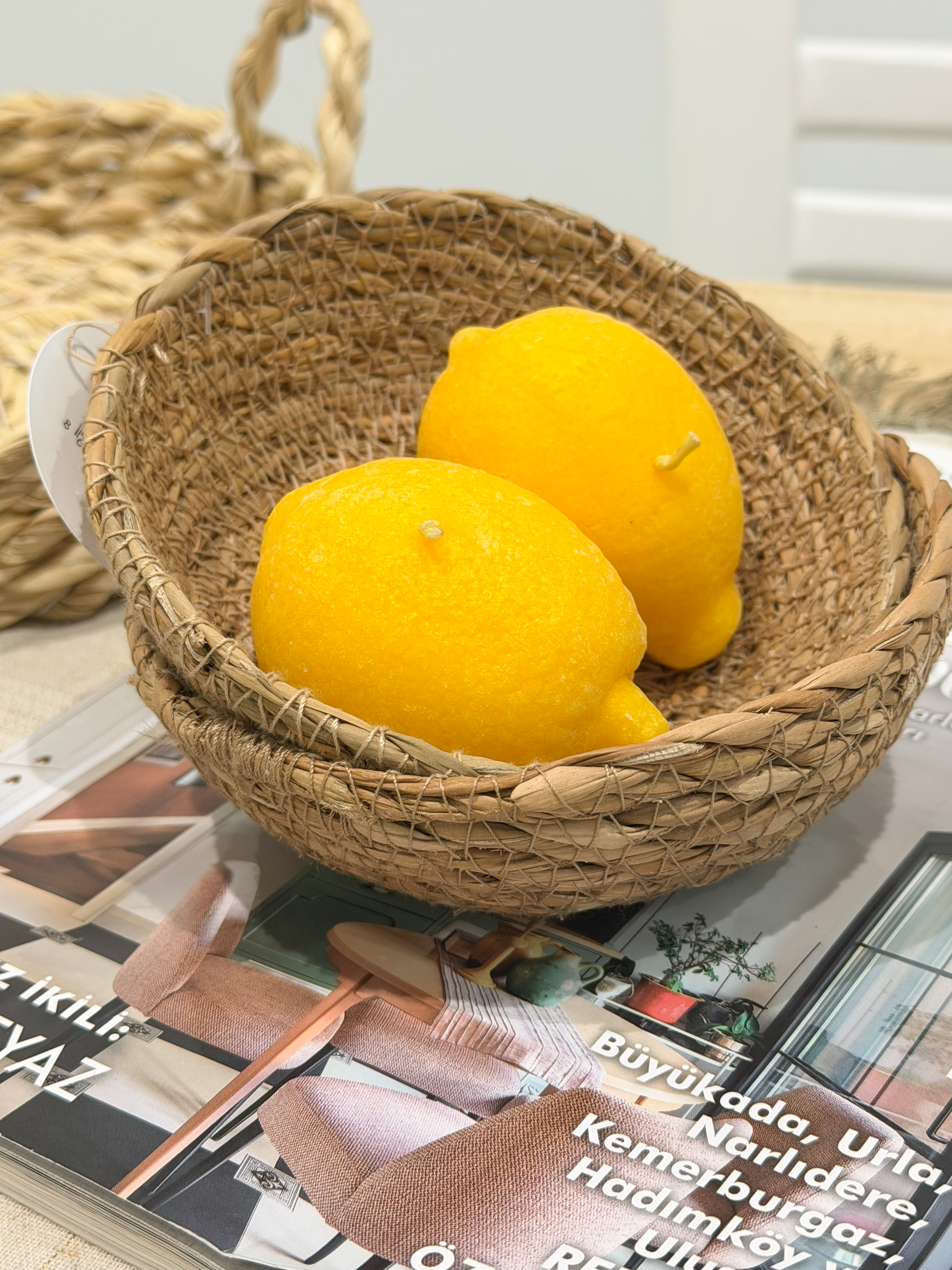سبد حصیری وارداتی ترک